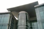 Cladding of the Government Communications Headquarters link building